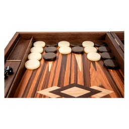 Set joc table backgammon palisandru Santos - 48 x 60 cm