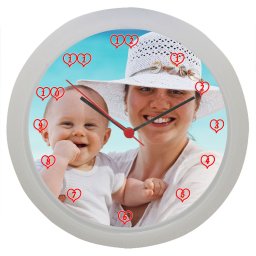 Ceas personalizat cu cifre inima