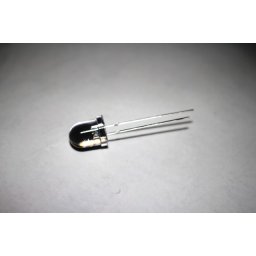 Led 8 mm alb lentila transparenta rotunda