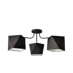 Lustra ADAMANT 3xE27/15W/230V negru