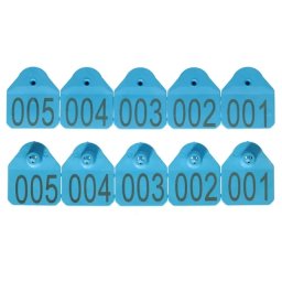 Crotalii numerotate laser pentru scroafe/vieri x 50 buc