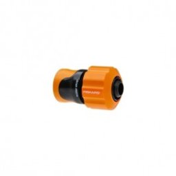 Conector furtun de gradina cu STOP Fiskars, 19mm-3/4''