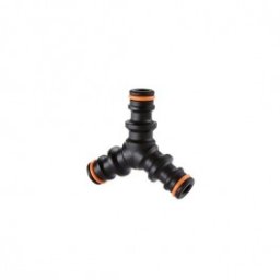 Conector triplu pentru furtun de gradina Fiskars