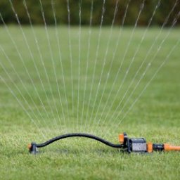 Aspersor oscilant pentru furtun de gradina Fiskars