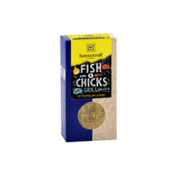 Condiment amestec la gratar-fish & cicks (peste si puicute) eco 55gr SONNENTOR