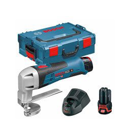 Foarfeca de tabla Bosch GSC 12V-13, 2 acum. 2.0Ah L-BOXX
