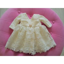 Rochie botez Winter Angel Wings