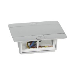 Legrand 54011 - Cadru priză pentru masă POP-UP 4M aluminiu