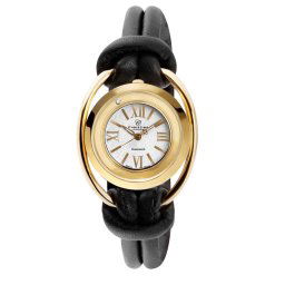 Ceas Christina Piele Naturala 1 Diamant Casual Gold