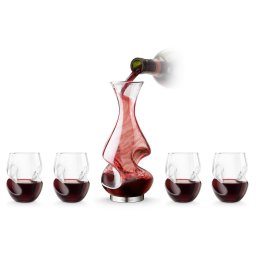 Cadou Decanter Glasses Conundrum Aerator