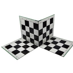 Tabla sah din carton pliabila in 4