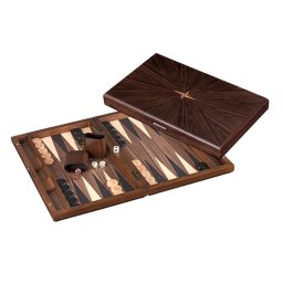 Set joc table backgammon - Iraklia - 49x60 cm