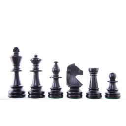 Piese lemn Staunton 6 in punga de plastic - BLACK