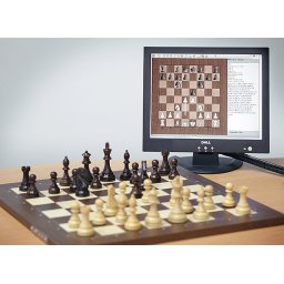 Tabla de sah electronica DGT (USB) wenge piese Classic