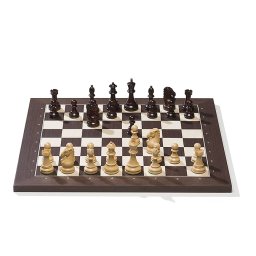 Tabla de sah electronica DGT (USB) wenge piese Royal