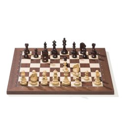 Tabla de sah electronica DGT (USB) rosewood piese Royal