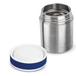 Termos inox mancare solida 350 ml - argintiu