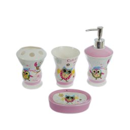 Set De Baie 4 Piese Design Bufnite Vesele
