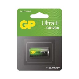 Baterie litiu CR123A GP LITHIUM 3V/1550 mAh