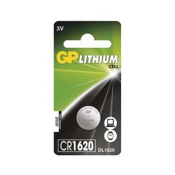 Batere buton cu litiu CR1620 GP LITHIUM 3V/75 mAh