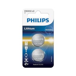 Philips CR2032P2/01B-2 baterie litiu CR2032 3V 240mAh, 2 buc.