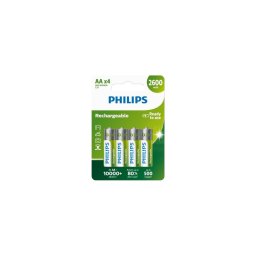 Philips R6B4B260/10 - 4 baterii reîncărcabile AA NiMH 1,2V 2600 mAh