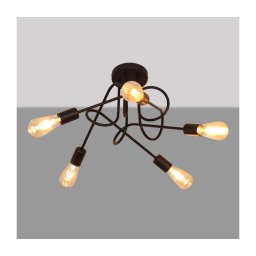 Lustr pentru copii OXFORD 5xE27/15W/230V montat pe tavan