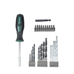 BOSCH Set burghie și capete de şurubelniţă, 27 buc
