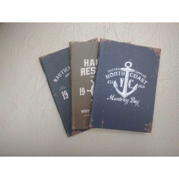Notebook 24 file motive Navy North Coast