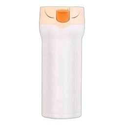 Cana cafea de calatorie 350 ml, termoizolanta - Alb