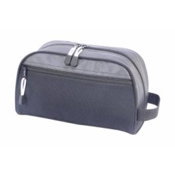 Geanta cosmetice travel neagra gri