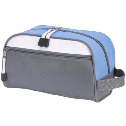 Geanta cosmetice travel gri bleu