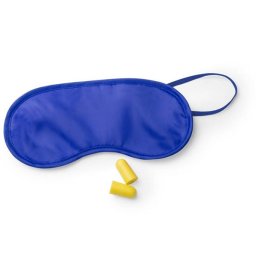 Set Travel: Masca de somn si Dopuri de urechi - Albastru