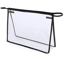 Geanta cosmetice transparenta - Contur Negru