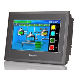 HMI cu touch screen Xinje TG765-UT, 7", USB, RS232/422/485