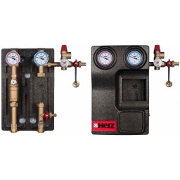 Grup de pompare Herz PUMPFIX SOLAR, fara pompa, DN20, cod 1 4513 02