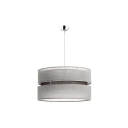 Lustră pe cablu Duolla DUO 1xE27/15W/230V d. 40 cm gri