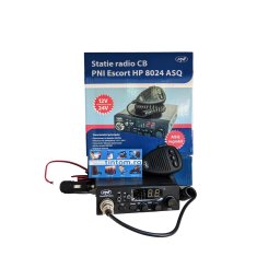 Statie Radio CB PNI Escort HP 8024 ASQ Autosquelch Alimentare 12V - 24V * Model nou 2024 *