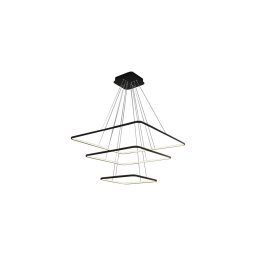 LED Lustră pe cablu NIX LED/117W/230V negru