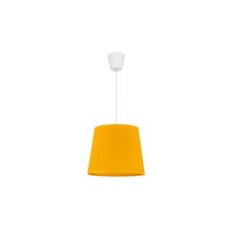 Lustră pe cablu Duolla SOLO 1xE27/40W/230V d. 24 cm galben