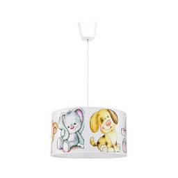 Lustră pe cablu pentru copii SWEET Duolla BEARS 1xE27/40W/230V d. 35 cm