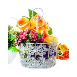 Suport Rotund Cu Agatatoare Pentru Aranjamente Florale