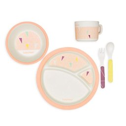 Set de hranire Bamboo Peach