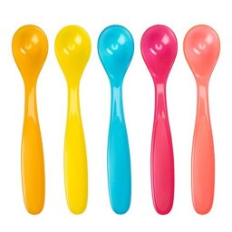 Set de 5 lingurite flexibile multicolore