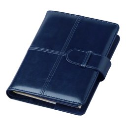 Agenda de lux datata 2027 cu clapa Bluette zilnica 15x21cm