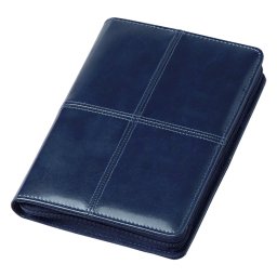 Agenda de lux datata 2027 cu fermoar Bluette zilnica 15X21cm