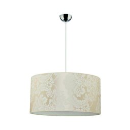 Lustră pe cablu Duolla ALTO 1xE27/40W/230V d. 45 cm bej