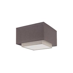 Duolla - Plafonieră FORTE 3xE27/40W/230V maro