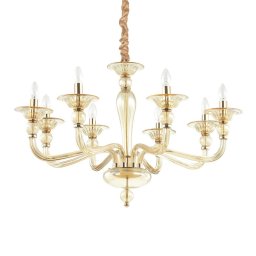 Candelabru Danieli Sp8 ambră 159973