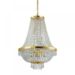 Candelabru Caesar 114743 auriu, 12xG9, D:55cm, H:105-210cm